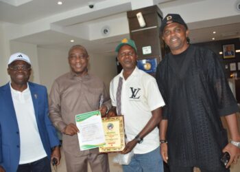 Gusau Honoured for Outstanding Football Administration