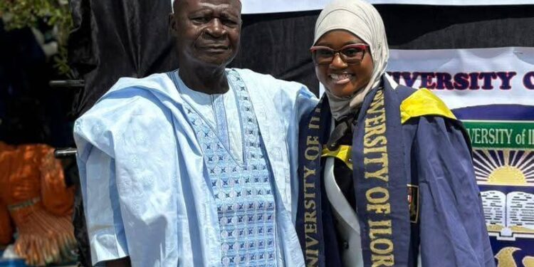 Daughter of Former Asa LG Chairman, Ganiyat Abdul Ganiy, Graduates with First Class from UNILORIN