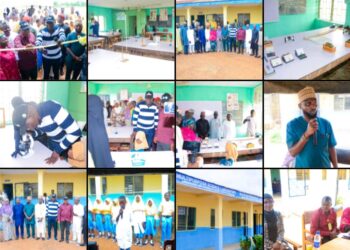 Kazeem Adeoye Foundation Commissions New Science Laboratory at GDSS Okekere