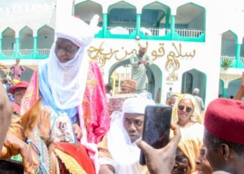 Emir of Ilorin Turbans Alhaji Baba-Alakara AbdulSalam as New Magaji Jaji Ogba Amule Idi-Ape